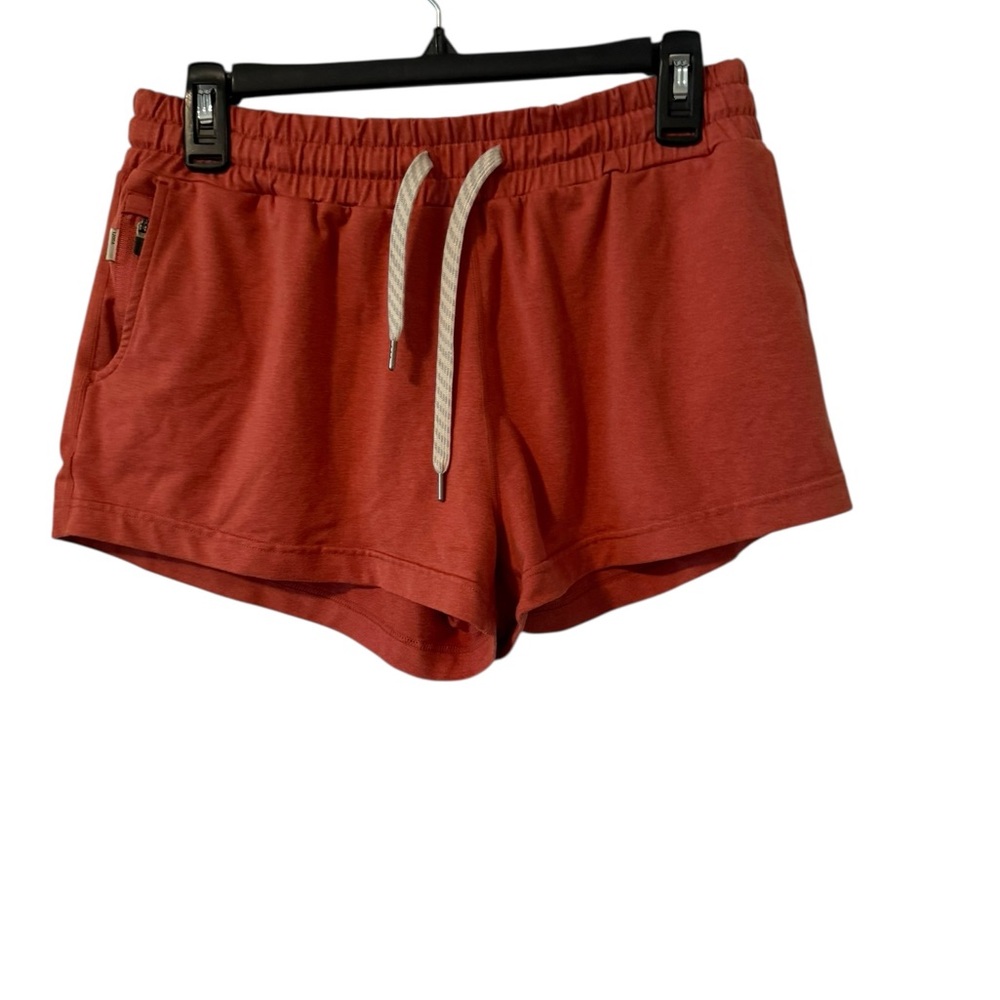 Vuori Sport Knit Orange Athletic Shorts